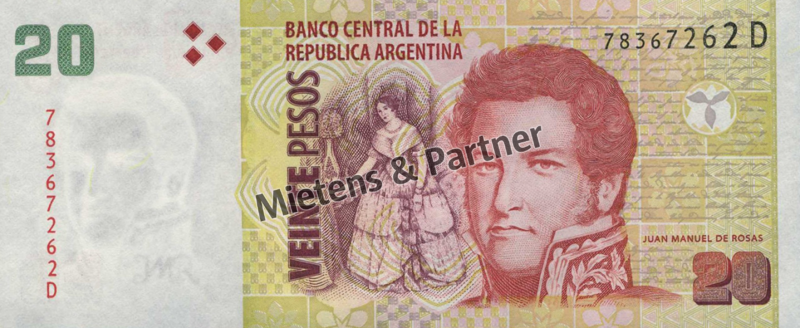 Argentina (Republic) 20 Pesos (45138)