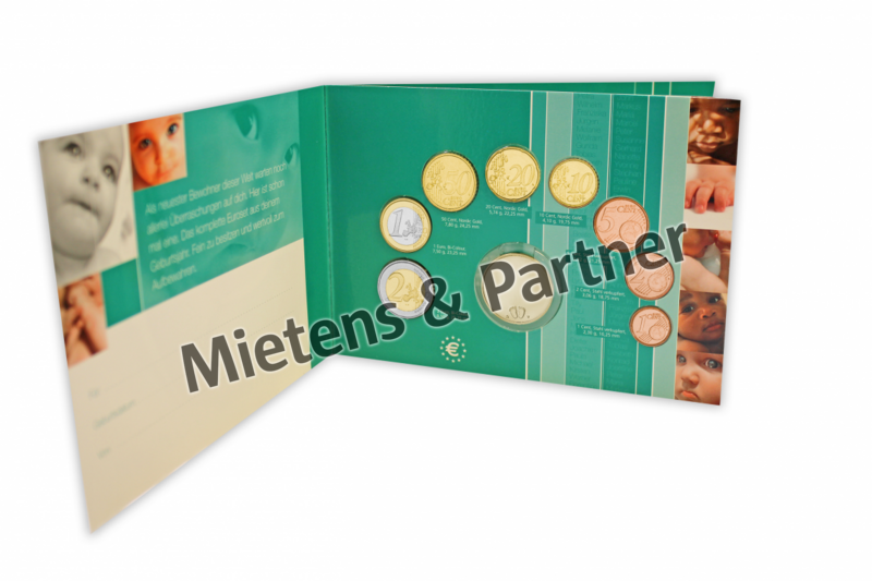 Germany (Federal Republic) 1, 2, 5, 10, 20, 50 Euro Cent, 1, 2 Euro (06604)