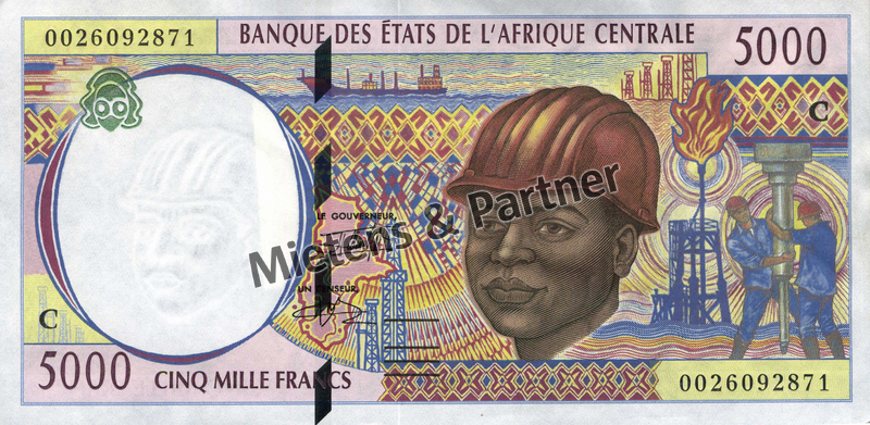 Congo (Republic) 5.000 Francs (42660)